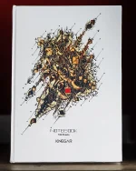 دفتر 100 برگ جلد سخت طرح طلایه عشق برند کی نگار - تصویر 6