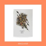 دفتر 100 برگ جلد سخت طرح طلایه عشق برند کی نگار - تصویر 3