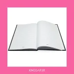 دفتر 100 برگ جلد سخت طرح رقص سما برند کی نگار - تصویر 2