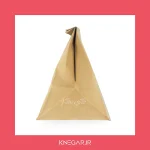 پاکت بیرون‌بر پیتزا خانواده بلند - کرافت خام (پک 100 عددی) 39x34x35 - تصویر 3