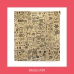 پاکت بیرون‌بر سوخاری بزرگ - کرافت - چاپی (پک 100 عددی) 40x29x14 - تصویر 4