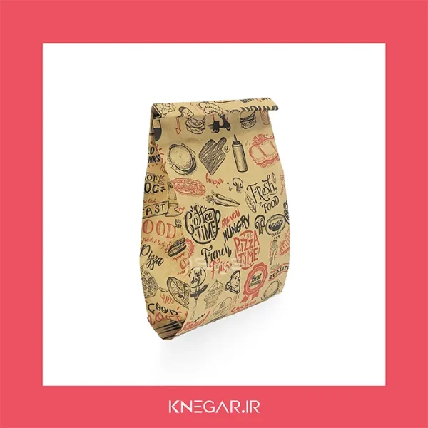 پاکت همبرگر کی نگار