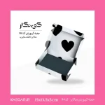 جعبه کیبوردی متالایز با افکت هایبرید، ابعاد 15 در 13.5 سانتی‌متر